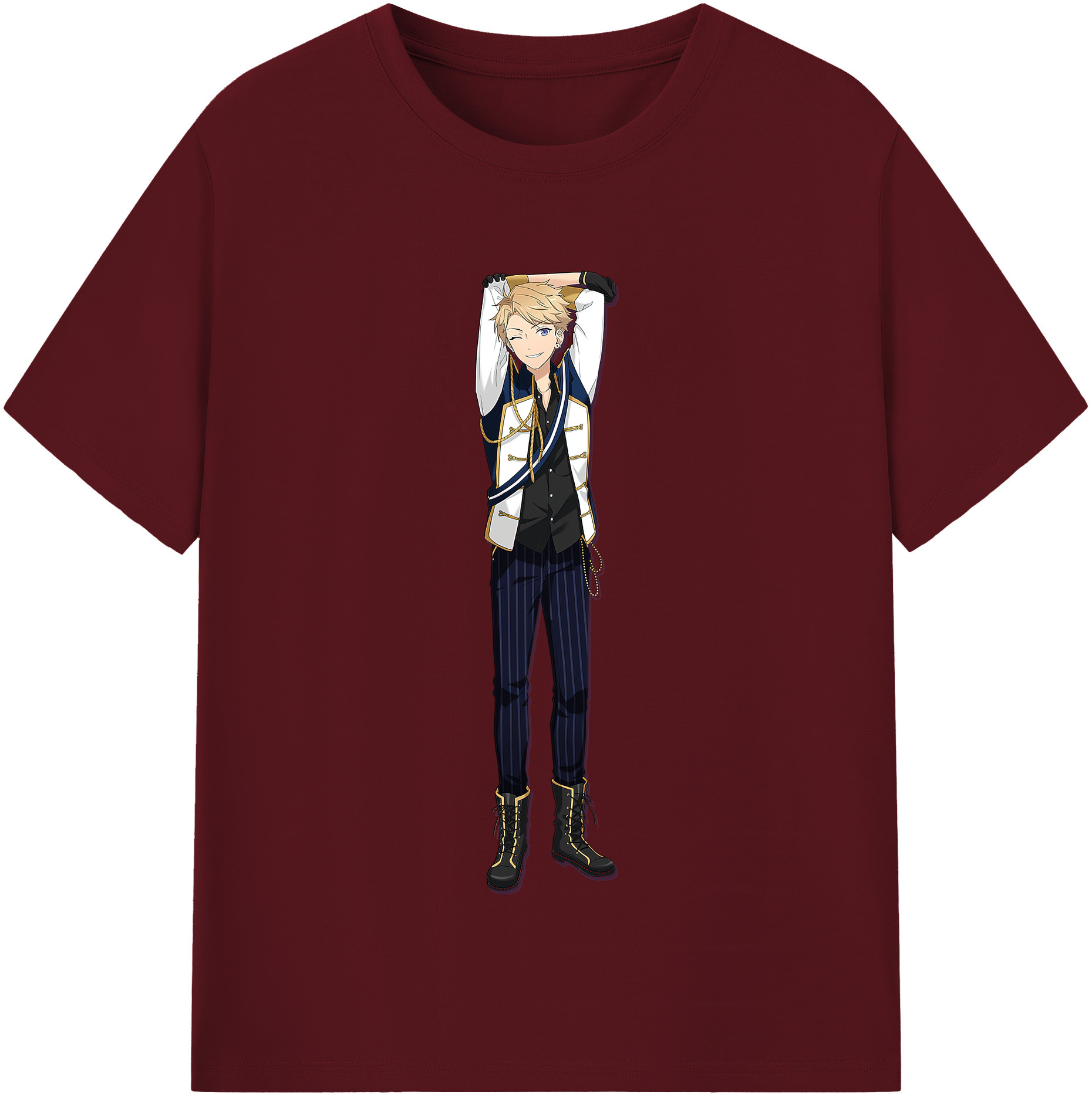 （画像用） あんさんぶるスターズ! Ensemble Stars 綿100％半袖Tシャツ（フロントプリント）